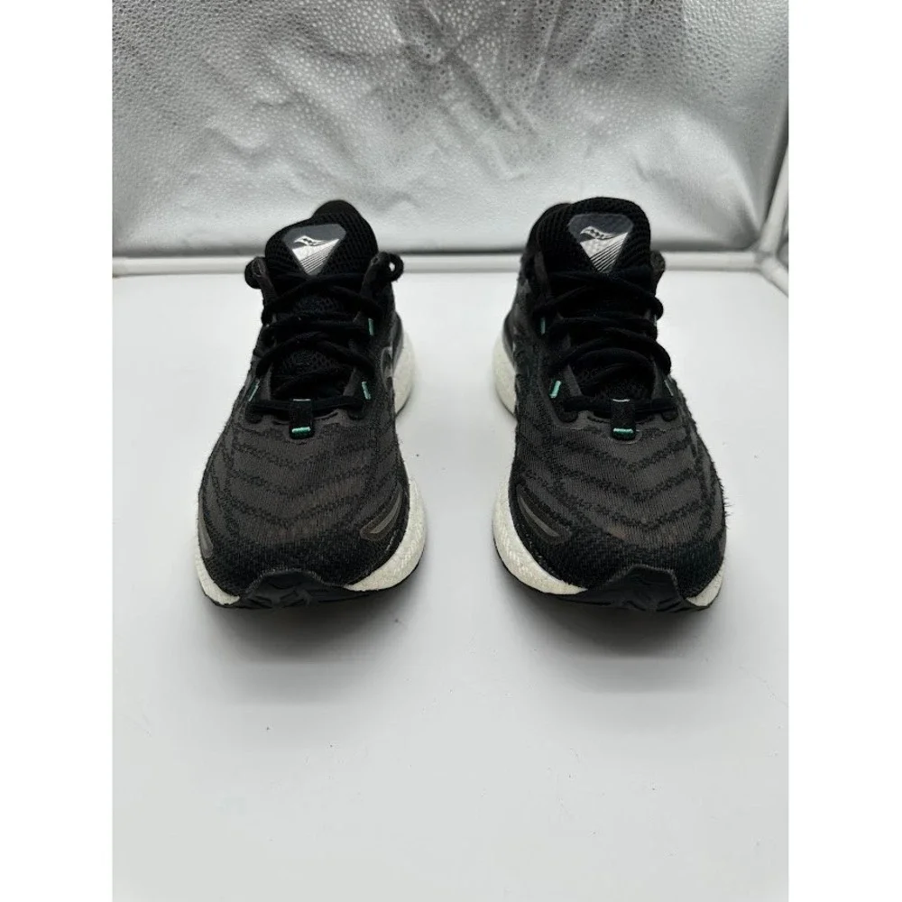 Saucony Triumph 19 Womens Running Shoes Black Teal S10678-10 Size 7.5